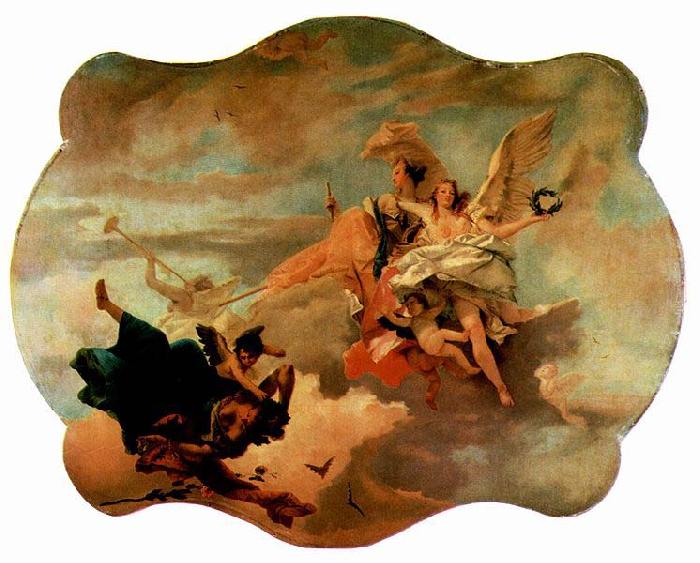 Giovanni Battista Tiepolo Triumphzug der Fortitudo und der Sapienzia